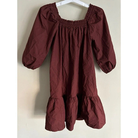 NWT MADEWELL- Poplin Mini Dress Sizes XS - Picture 2 of 9